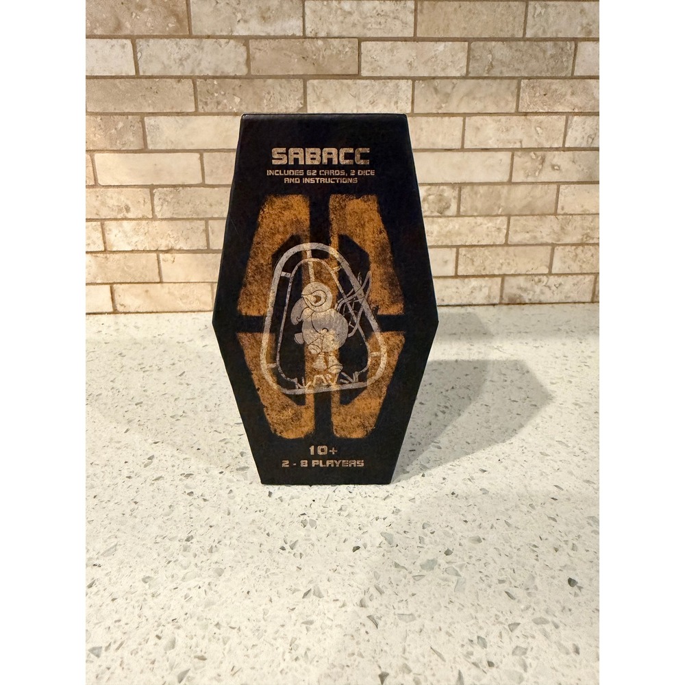 NIB Star Wars SABACC Card & Dice Game – Disney Parks Galaxy's Edge Exclusive